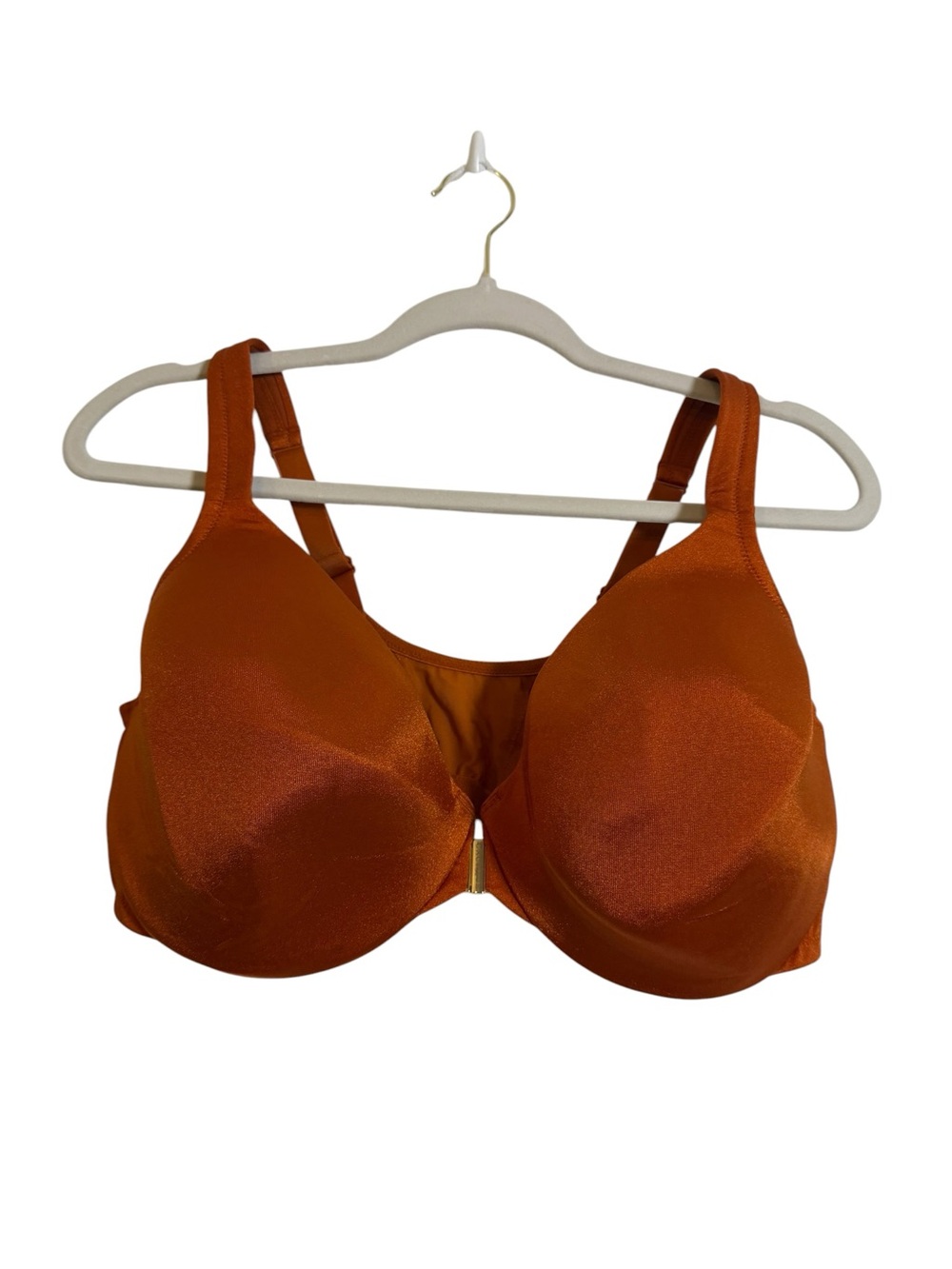 Cacique Front Close Smooth Underwire T-Shirt Bra Sz 40DDD
